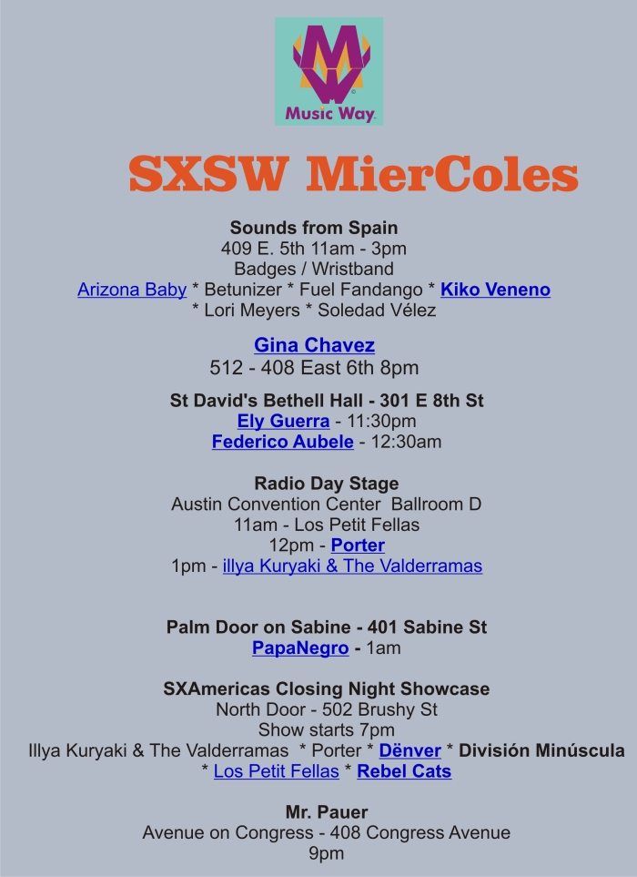 SXSW MierColes